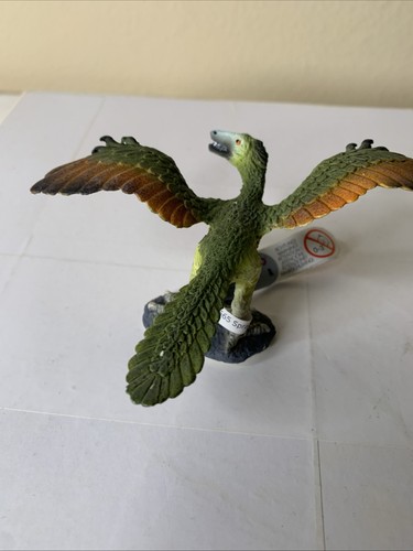 Bullyland Archaeopteryx Figura Preistorica da Collezione Linea Museo Variante - Foto 6 di 7