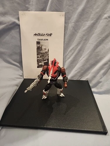 Vtg MOTU Mosquitor Masters of the Universe figure He-Man Grey Gun Minty