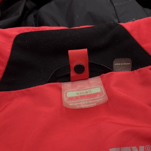Mammut Gore-tex Red Jacket Waterproof Breathable Womens Zh9 Size S Small - Picture 4 of 10