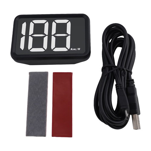 3 Inch LED HUD Speedometer for All Vehicles USB Powered Digital Device - Picture 10 of 12