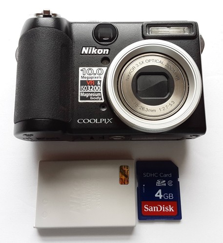 Nikon Digital Camera Coolpix P5000 10.0MP Black