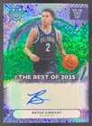 Bryce Lindsay 2025-26 Bowman Best U Best of 2025 Auto /99