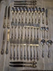 Eloquence by Lunt Sterling Silver Flatware Service For 9 Set 43 Pieces