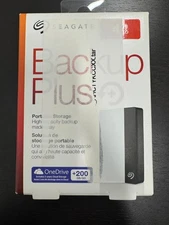 1 time used back up - Seagate Backup Plus Portable Storage 4TB, STDR4000100 