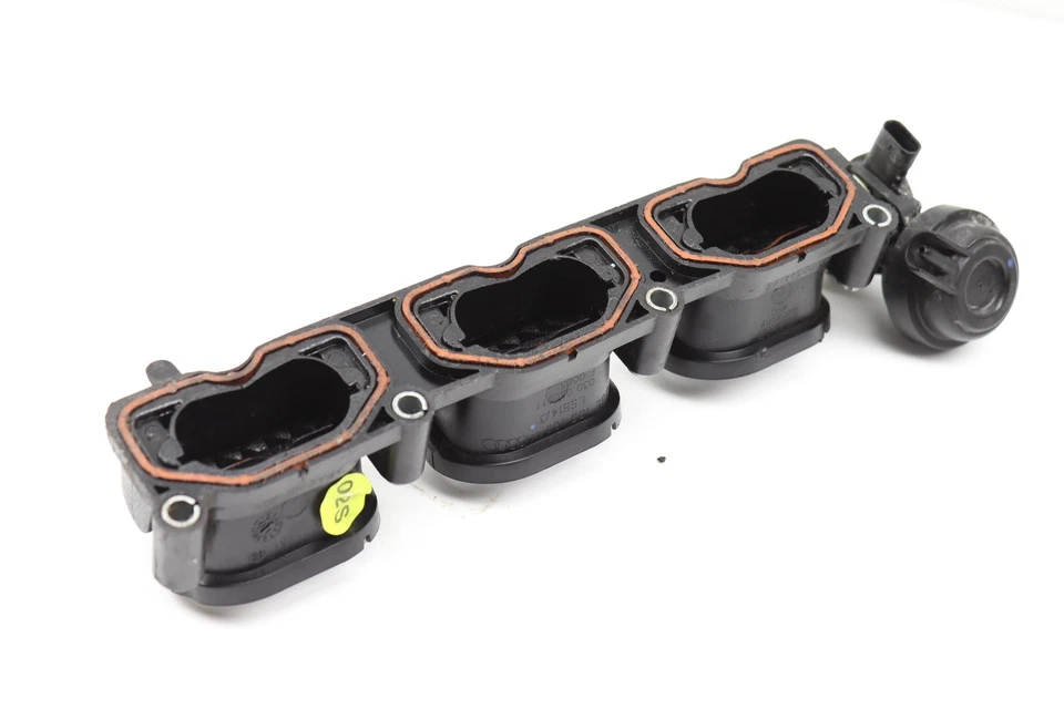 2010-2014 AUDI S5 3.0L - Carcaça de distribuição de ar coletor de admissão inferior esquerda - Imagem 3 de 4