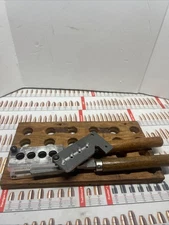 ACCURATE  550 600 B BULLET MOLD  - 4 CAVITY & RCBS HANDLES  CALIBER ? BIG BORE