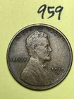 1910-S LINCOLN WHEAT CENT, low mintage date, "Fine" condition #959