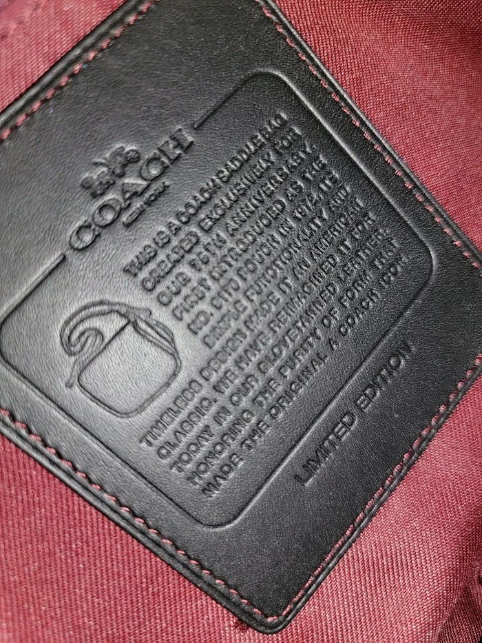 蔻驰限量版75周年Patricia Legacy马鞍襟 — 第 4/4 张图片