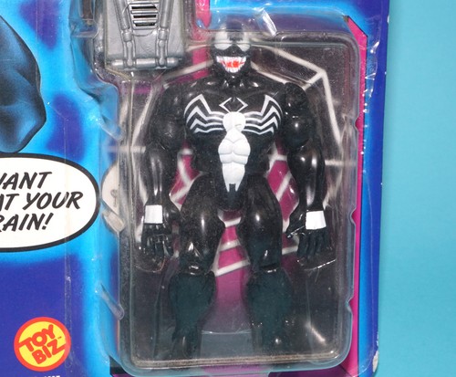 MARVEL ELECTRONIC SUPER HEROES VENOM TALKS MOC MOSC US CARD 1991 TOY BIZ - Picture 2 of 7