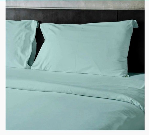 Bamboo Cool 1800 Series Blend 4 Pieces Super Soft Sheet Set Deep Pockets: Aqua