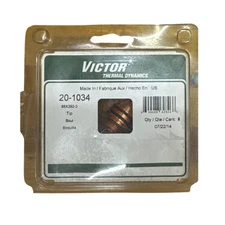 Thermal Dynamics 20-1034 Plasma Cutter Tips – 5 Pack Genuine OEM Consumables NEW