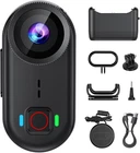 4K Thumb Action Camera, Mini Body Camera with WiFi, Magnetic Wearable 150° Hands