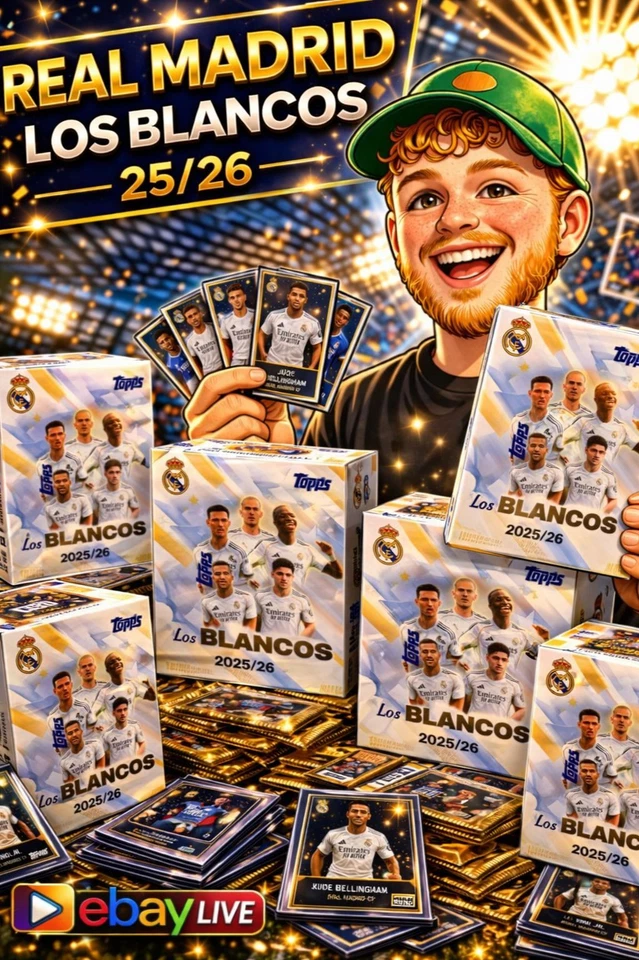 TOPPS REAL MADRID LOS BLANCOS 25/26 RANDOM PLAYER BREAK
