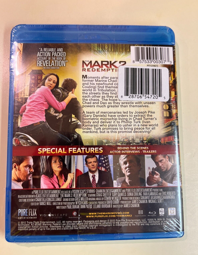 The Mark 2 Redemption Blu-ray, End Times Christian Movie, Craig Scheffer, Extras - Picture 2 of 3