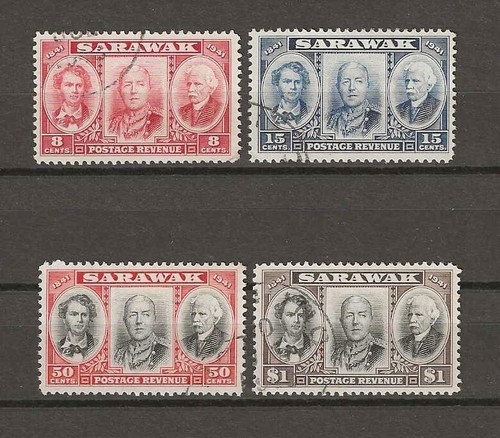SARAWAK 1946 SG 146/149 USED - 第 1/1 張圖片