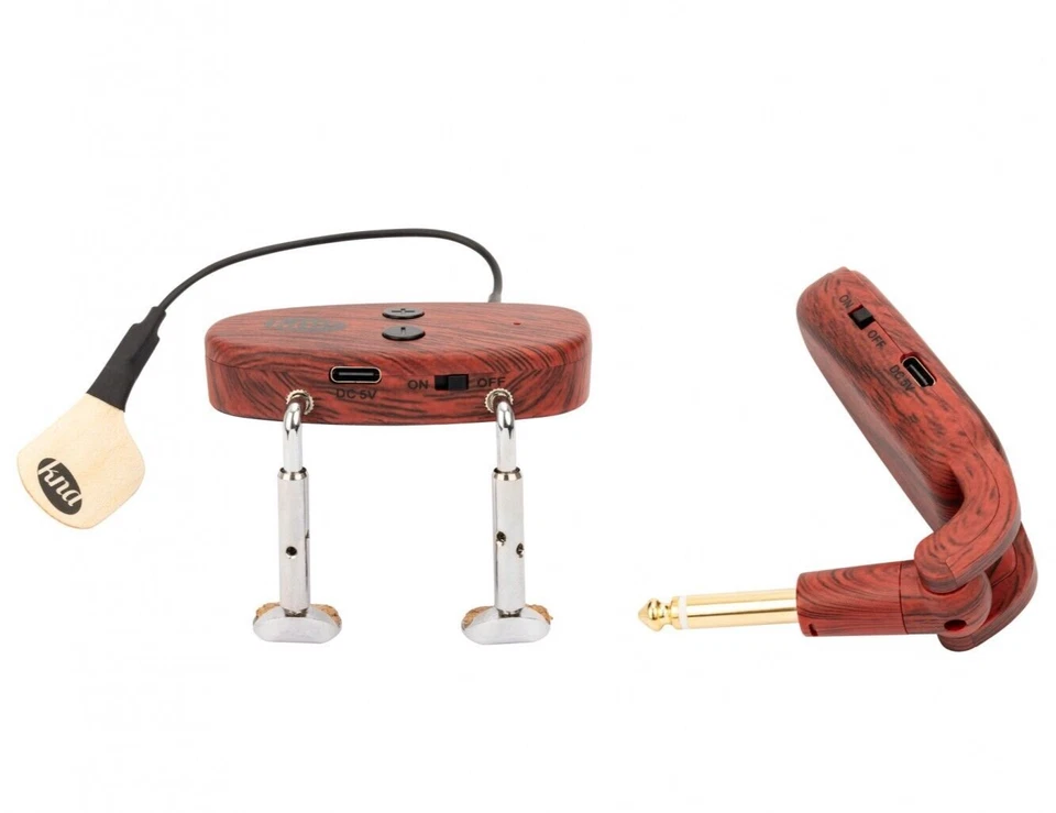 kna MP-WI Mandolin Bridge Clip-On Wireless Piezo Pickup with Volume D - Image 3 of 4