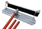 Concrete Finishing Broom Brush Kit with Magnesium Float Options Concrete Tools