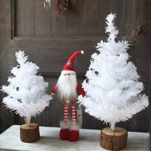 -Weihnachtsbaum für Den Tisch, WeißE WeihnachtsbäUme, Kleiner Weihnachtsbau8967 - Bild 1 von 8