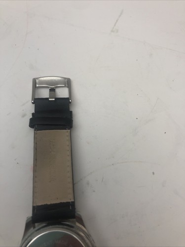 Aldo men’s watch S-603. New battery. Leather strap. Big face. Big numbers. - Picture 6 of 8