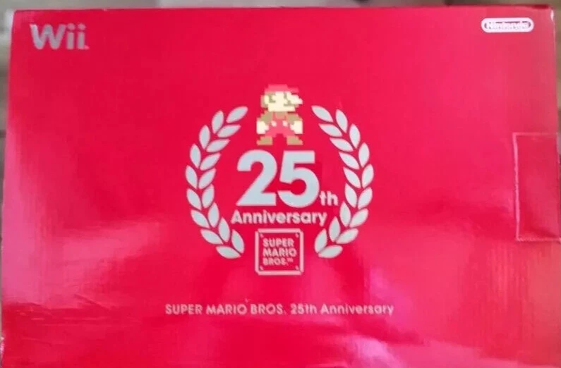 Consola Nintendo Wii Edición Limitada Super Mario 25 Aniversario Versión Japón Foto 2 de 4