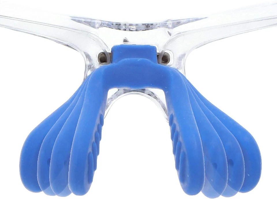 Gafas de seguridad MCR Crews DM1328B Dominator DM3 marco transparente, lente espejo azul hielo Foto 4 de 4