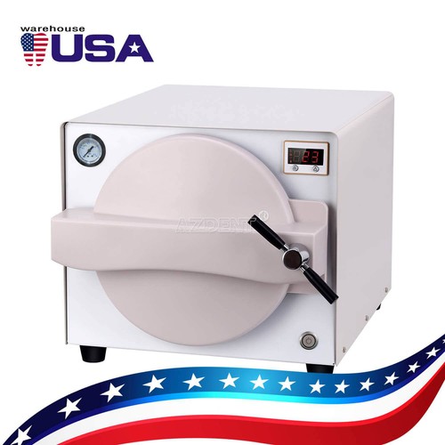 Sterilizzatore Autoclave Medicale Odontoiatrico 14L/18/22L Attrezzatura Sterilizzazione a Vapore - Foto 43 di 52