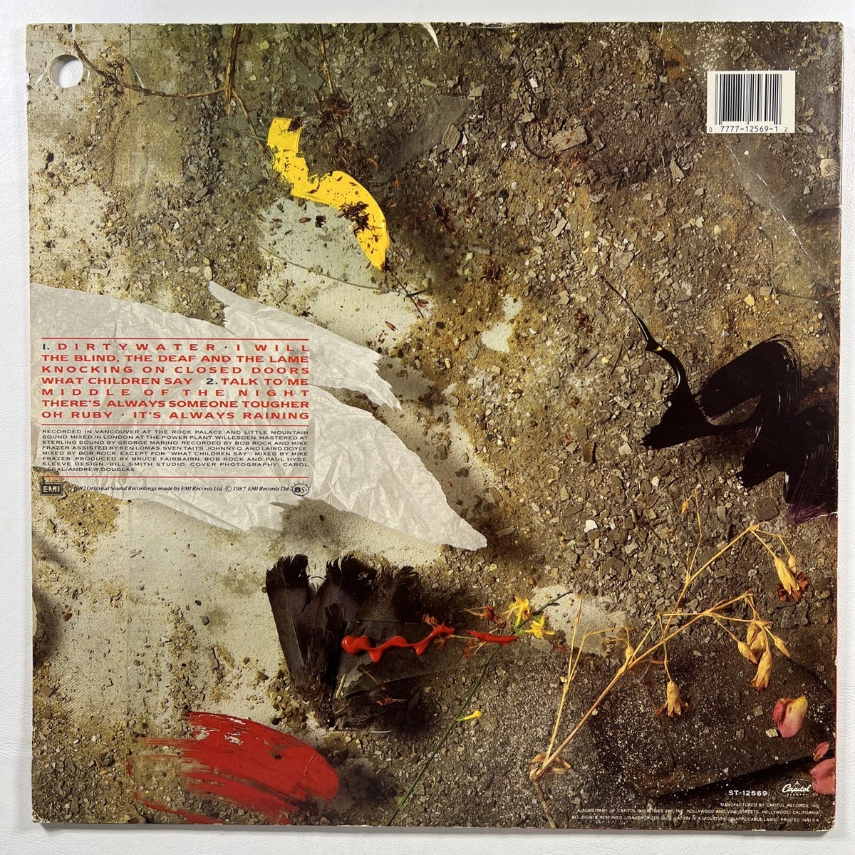 洋楽 Rock and Hyde Under the Volcano LP Rock and Hyde “Under The Volcano” LP/Capitol ST-12569 (EX