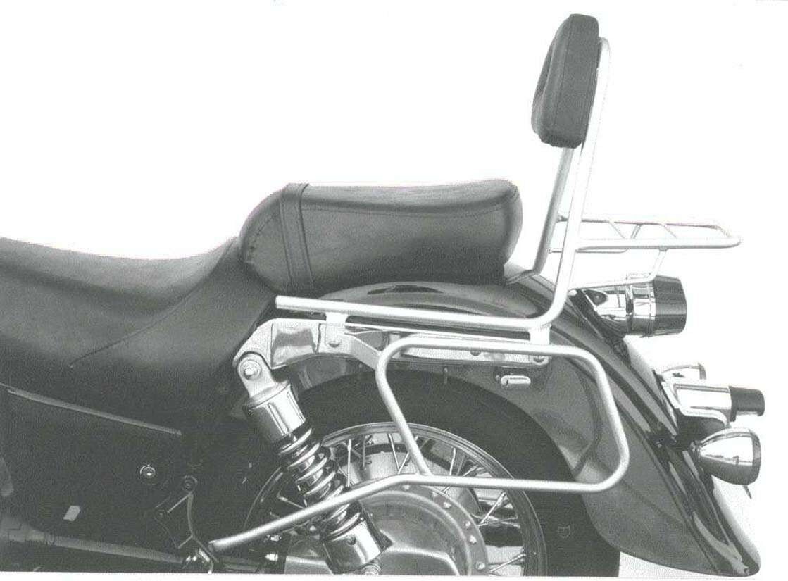 Kawasaki VN 1500 Classic Sissybar with BY BEC Special Campaign HEPCO Max 85% OFF AND rearrack