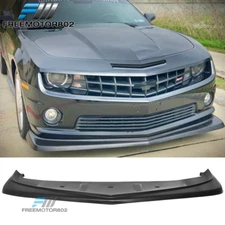 Fits 10-13 Camaro V8 Z28 Look Style Front Bumper Lip Lower Spoiler Urethane PU