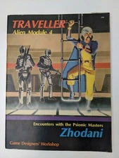 Traveller Alien Module 4 Encounters with the Psionic Masters - Zhodani - 1985