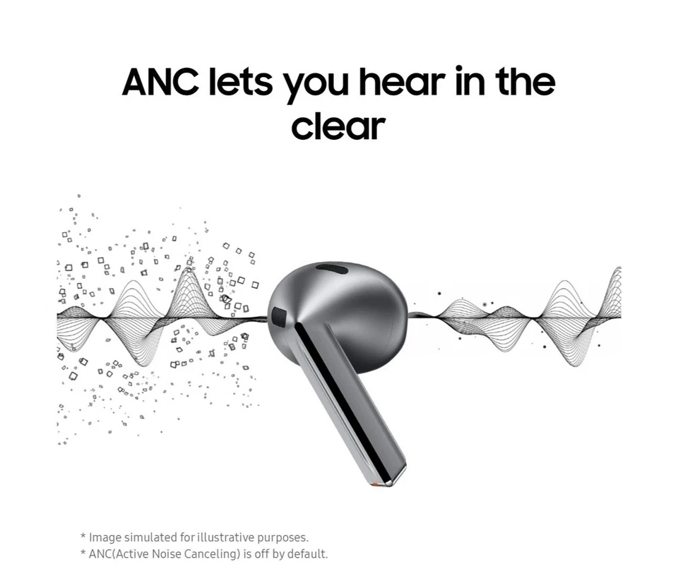 Samsung Galaxy Buds 3 R530 Silver – Wireless Earbuds with Premium Sound - image 4 of 4