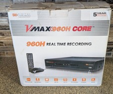 Digital Watchdog VMAX 960H Core DVR DW-VC4 4 Channel Remote Cord Video Recorder