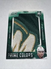 2013-14 Panini Prime Colors Matt Dumba Rookie Patch 17/38 #RPC-MD Minnesota Wild