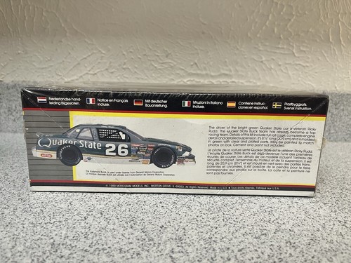 Monogram Ricky Rudd #26 Quaker State Buick Stock Car Modellbausatz #2786 Scale Model - Bild 5 von 8
