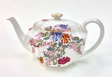 A Vintage Spode Copelands CHELSEA GARDEN Tea Pot with Lid