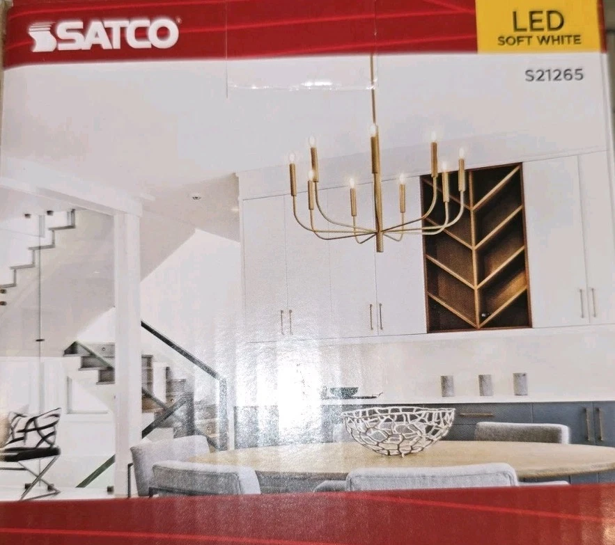 SATCO ~ S21265 4B11/LED/930/CL/120V/E12, Torpedo, B11, 4 Watt =40 W Lot Of 6,  - Image 4 of 4