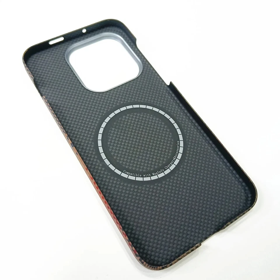 Aramid Carbon Fiber Magsafe Case For OnePlus 15 Matte Braided Scenery View Cover - Image 3 of 4