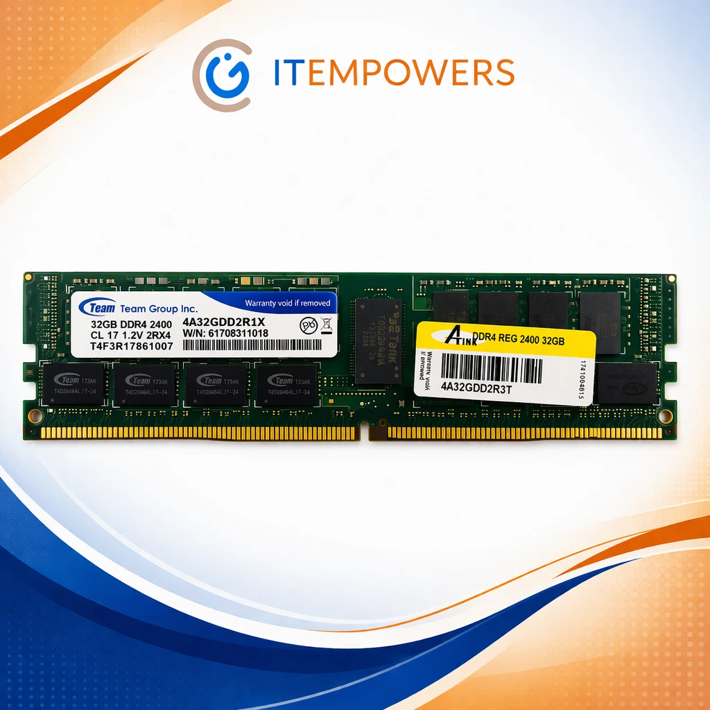 メモリー TeamGroup DDR4 DIMM 2400MHz 32GB Preços baixos em Team Group PC4-19200 (DDR4-2400) velocidade de