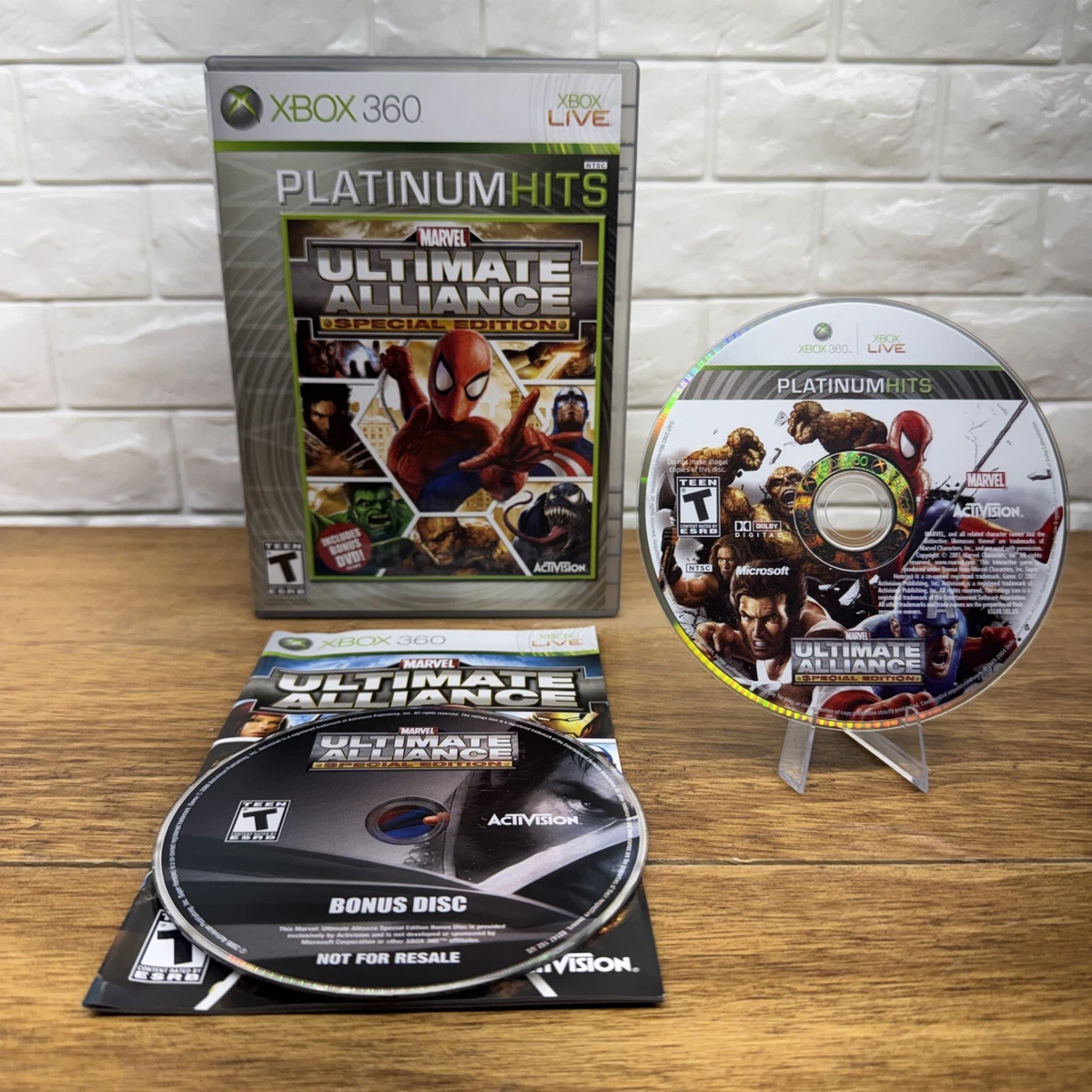 Marvel: Ultimate Alliance Video Games with Special Edition for