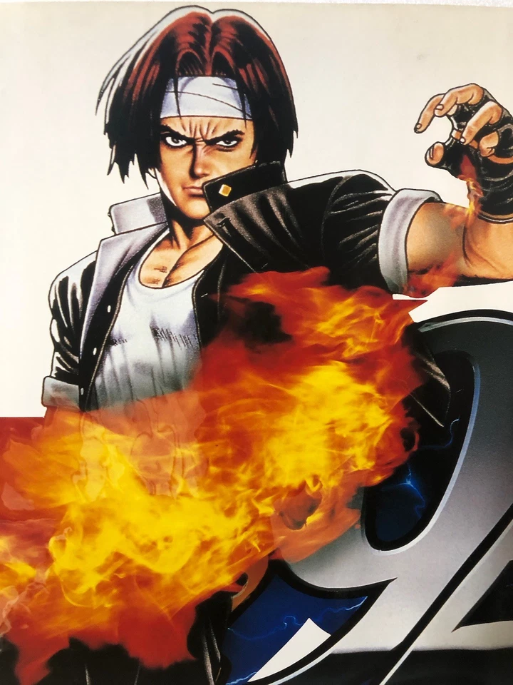 Póster promocional The King of Fighters 95 / Kyo: 1995 SNK PS1 KOF B2 tamaño (rollo: EX Foto 4 de 4