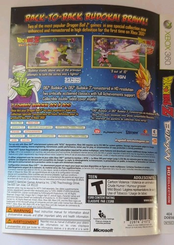 Dragon Ball Z: Budokai HD Collection (Microsoft Xbox 360, 2012) CIB - Picture 15 of 15
