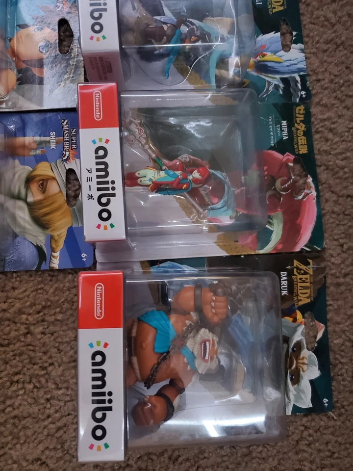 Lote de amiibo Legend Of Zelda Breath Of The Wild - Imagem 4 de 4