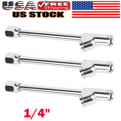 #ad Air Tire Pressure Filler Dual Head Chuck Inflator Car Gauge 1 4quot; Compressor USA $18.15