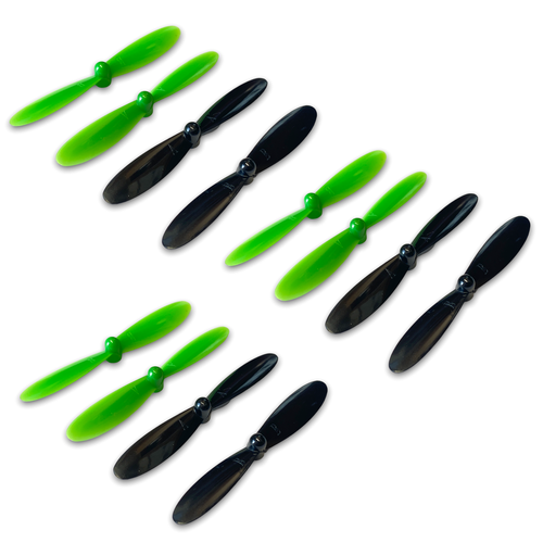 ✅ 12x Eachine EX100 Tiny QX95 Copter Drohne Rotorblätter Propeller Blade RC Set - Bild 5 von 11