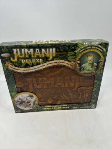 Jumanji Deluxe Board Game Immersive Electronic Version Ages 8+ New
