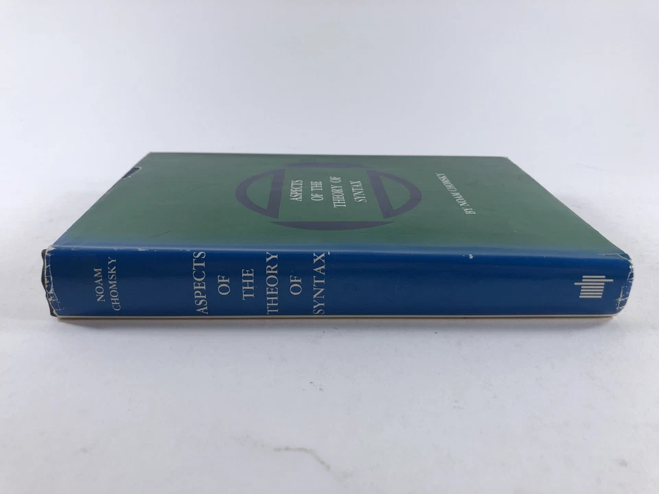 Aspects of the Theory of Syntax Noam Chomsky 1965 1st ed 1st print HC DJ Book - Image 4 of 4