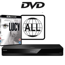 Panasonic Blu-ray Player DP-UB820 MultiRegion for DVD 4K inc Lucy UHD