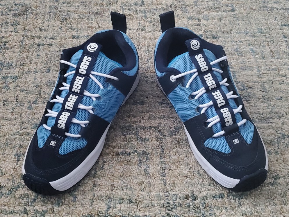 2021 MEN DC SHOE CO x SABOTAGE LYNX OG DARK NAVY