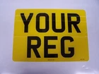 9x7 motorcycle motorbike road legal Number Plate 100% MOT Compliant QUAD BIKE