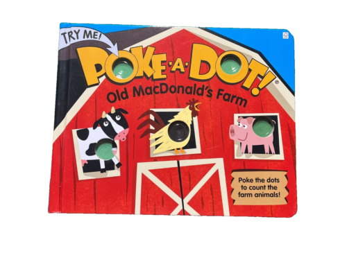 Melissa & Doug Children's Book:Poke-a-Dot: Old MacDonald's Farm (Board Book)